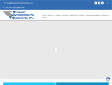 Tablet Screenshot of dynamicenvironmental.com